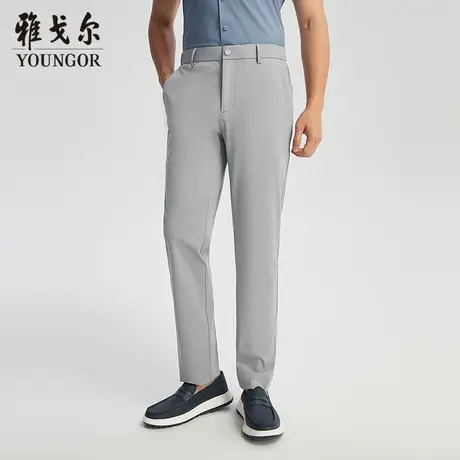 【商场同款】雅戈尔男士长裤春季新款官方商务休闲上班穿长裤男商品大图