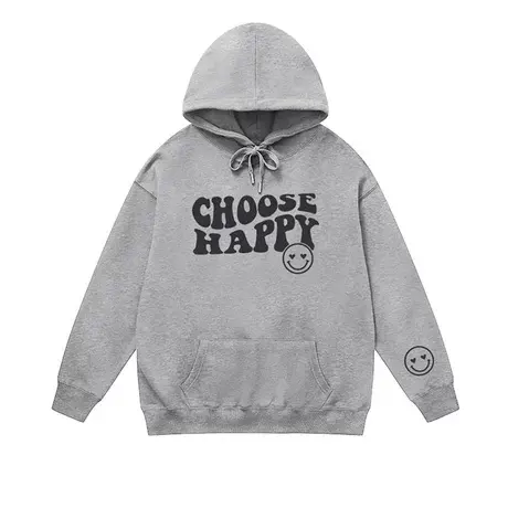 2023潮流复古薄款字母连帽卫衣男美式潮牌bf风青少年套头宽松上衣商品大图