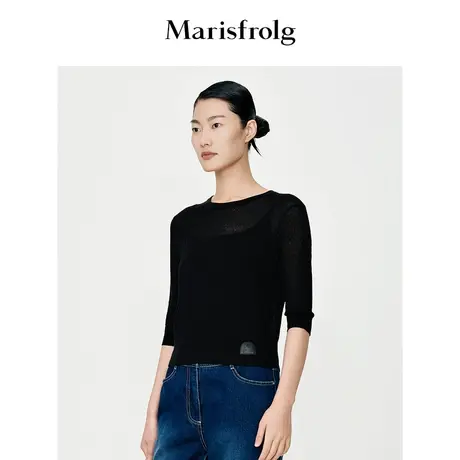 【奥莱清仓保暖季特价 】玛丝菲尔毛针织衫商品大图