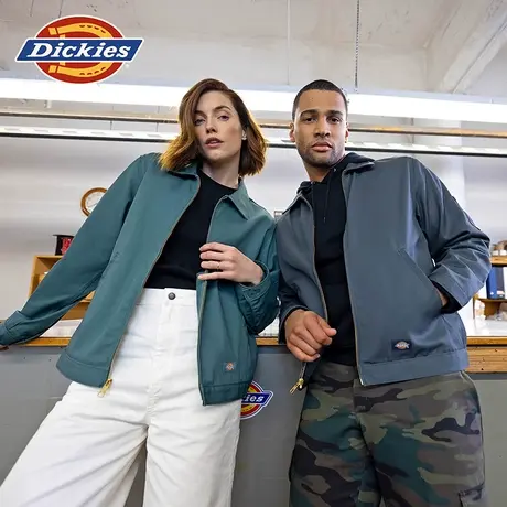 Dickies 春夏经典JT75工装老夹克外套易去污 男女情侣商品大图