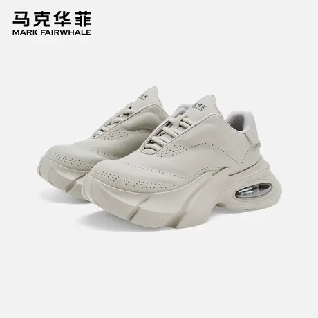 马克华菲男鞋2025夏季新款男士潮牌时尚休闲运动鞋厚底增高老爹鞋商品大图