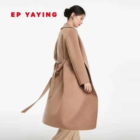 [重磅限量]EP雅莹高端系列 阿拉善纯羊绒大衣外套 商场同款8410A图片