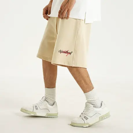 Nuthink重磅370g美式短裤男国潮夏季运动五分裤宽松男士休闲裤潮商品大图