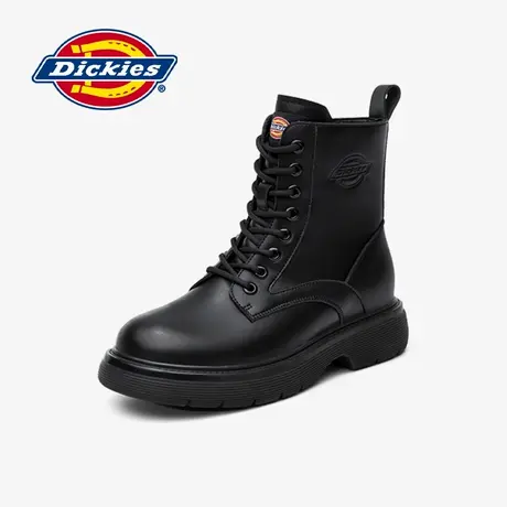 Dickies马丁靴女鞋2023年新款增高厚底小个子显高显瘦短靴工装靴商品大图