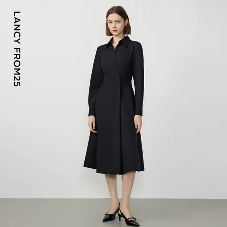 [朗姿奥莱]冬季新款连衣裙商品大图