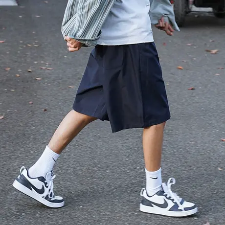 日系cityboy休闲短裤男夏季薄款简约宽松速干五分裤港风运动裤子商品大图