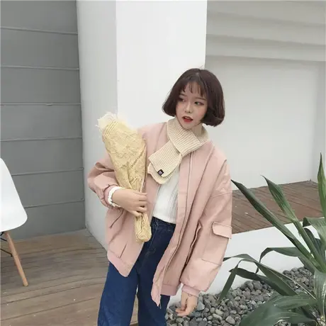 小皮衣外套女秋冬2021新款加厚短款修身春季百搭学生韩版pu皮夹克图片