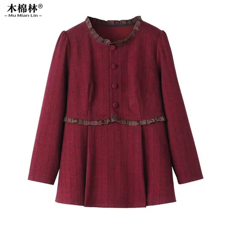 胖mm加肥加大复古长袖上衣春秋妈妈保暖修身休闲收腰显瘦打底衫潮图片