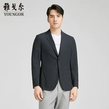 雅戈尔 商场同款男藏青舒弹系列单西YXXB222726FIY商品大图