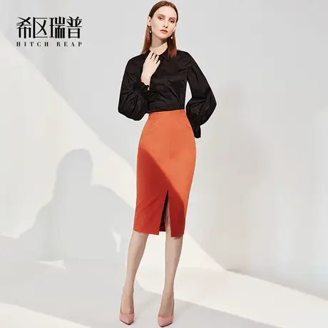 希区高端职业装气质女神范套装秋冬2023年新款时尚气质修身套装裙图片