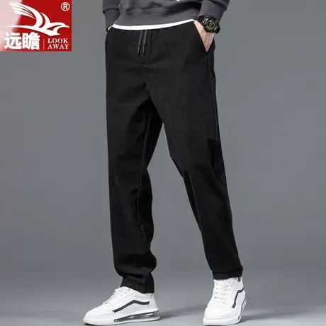 卫裤男士春秋季裤子2022新款潮流百搭束脚潮牌秋冬款休闲运动长裤商品大图
