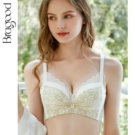 内衣女薄款夏季小胸聚拢大胸显小调整型收副乳上托无钢圈文胸商品大图