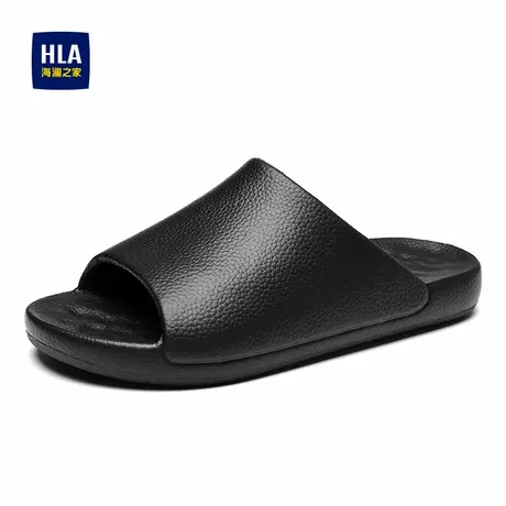HLA/海澜之家男鞋新款四季休闲潮流舒适拖鞋男透气一字拖百搭流行商品大图