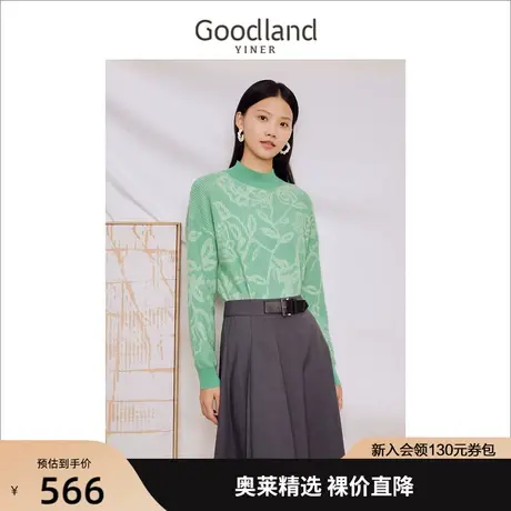 音儿美地女装2023秋季新款毛针织衫商品大图