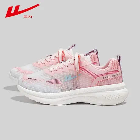 回力运动鞋女2023春新款时尚休闲女鞋单层网纱轻便透气软底跑步鞋图片