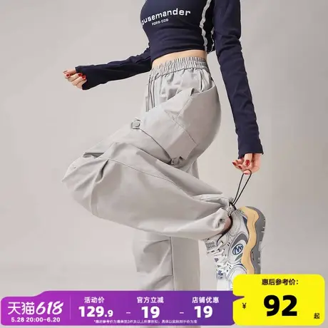 唐狮2025新款春季女休闲长裤工装裤高级感百搭通勤裤子女洋气yc图片