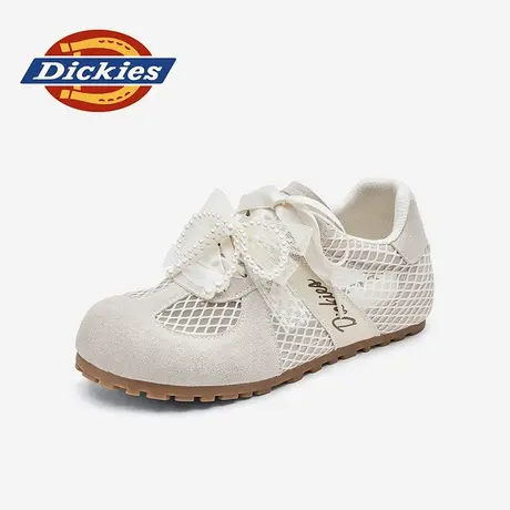Dickies女鞋2025新款夏季透气薄款镂空女款网面德训鞋女士休闲鞋商品大图