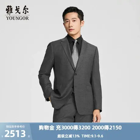 【商场同款】雅戈尔男士西服秋冬新款官方商务休闲西装外套男图片