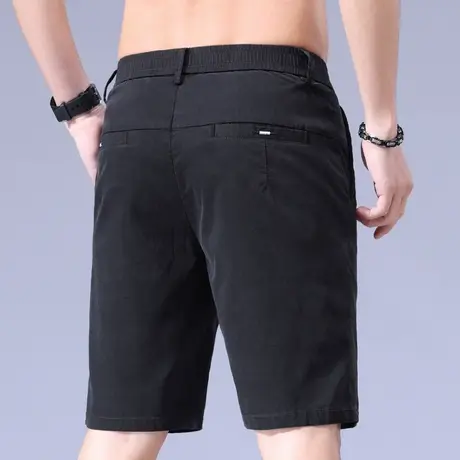 四分西装短裤男士冰丝五分休闲马裤男裤子夏季薄款六分中裤衩外穿商品大图