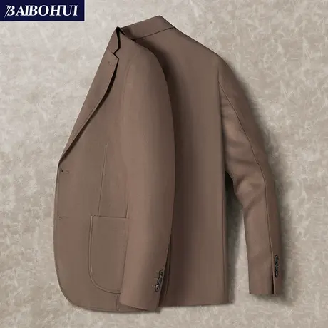 秋冬男士小西装单件修身上衣商务休闲西服外套大码西装型男外搭图片