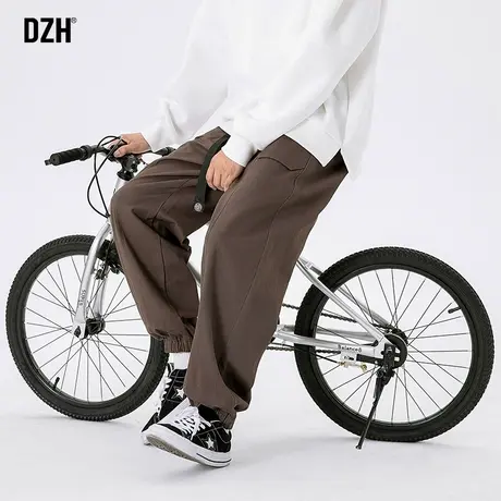 男士休闲运动工装裤子男束脚春秋季潮牌宽松裤休闲裤2023新款长裤商品大图