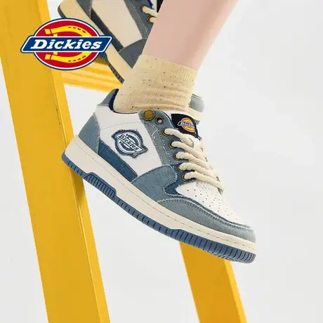 Dickies板鞋女鞋2024春季情侣鞋百搭运动滑板鞋女款休闲鞋子潮鞋商品大图