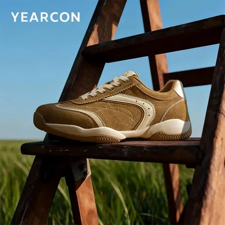 意尔康男鞋2026春季新款皮鞋软底运动休闲鞋男士德训鞋薄底赤足鞋商品大图