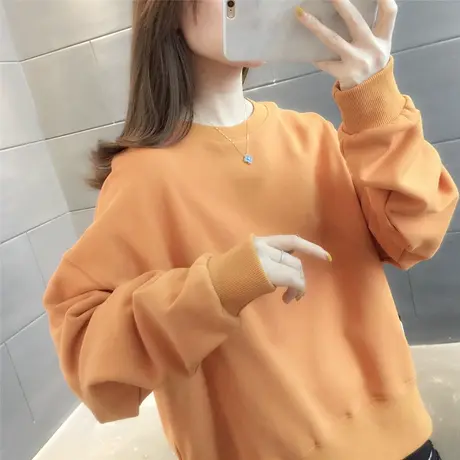 假两件卫衣女2023年春款ins潮流ins慵懒风宽松韩版套头图片