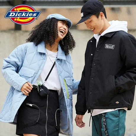 Dickies 秋冬 工装 休闲大容量口袋棉服 保暖外套宽松图片