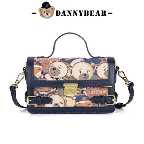 丹尼熊手提斜挎包女马鞍包新品通勤休闲精致挎包DKB3825020商品大图