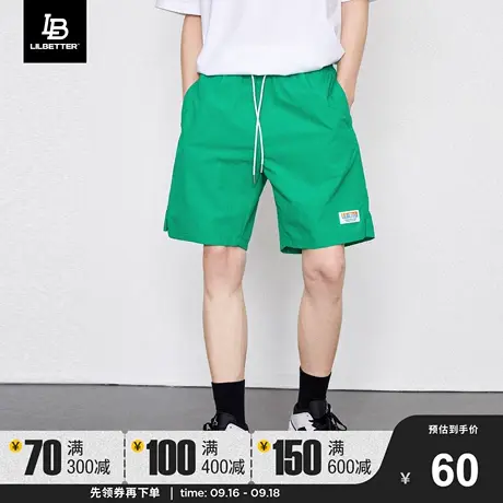 Lilbetter男士短裤痞帅百搭休闲裤男夏季潮流五分裤时尚潮牌裤子商品大图