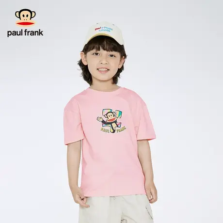 大嘴猴童装男女童短袖t恤2023年夏季新品半袖中大儿童上衣体恤商品大图