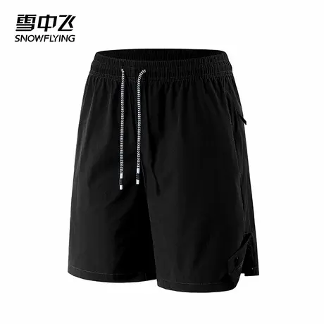 SNOW FLYING/雪中飞25年夏季新款冰丝短裤男士宽松休闲运动五分裤商品大图