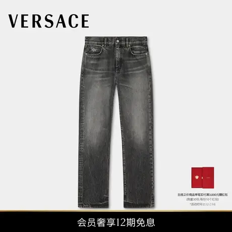 【新品】VERSACE/范思哲 男士宽松牛仔裤图片