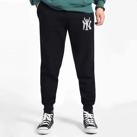 秀洛纽约jayz-yankee恶搞秋冬新款休闲裤卫裤男小脚裤秋冬运动裤商品大图