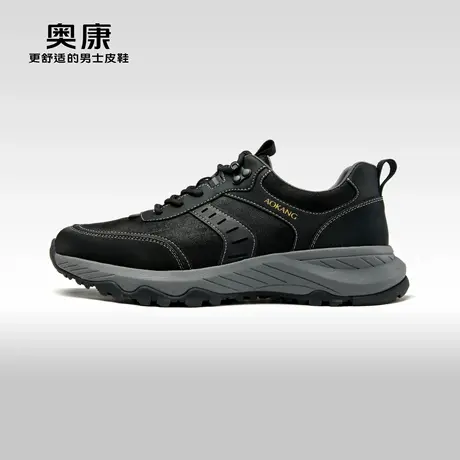 奥康男鞋秋季新款低帮时尚休闲鞋男日常百搭软底耐磨单鞋商品大图