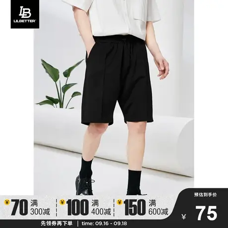 Lilbetter短裤男夏季薄款潮牌ins男裤宽松五分裤韩版潮流休闲裤子商品大图