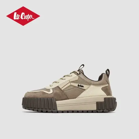 Lee Cooper2025春季新款板鞋男耐磨防滑休闲鞋时尚增高男子运动鞋商品大图