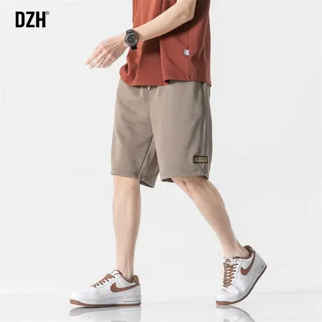 男士卫裤短裤男夏季美式五分裤子宽松休闲跑步运动中裤2023年新款商品大图