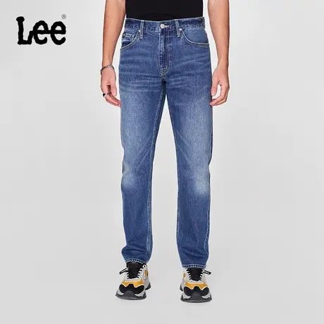 Lee24春季新品726标准中腰直脚中蓝男牛仔裤潮流LMB100726205-390图片