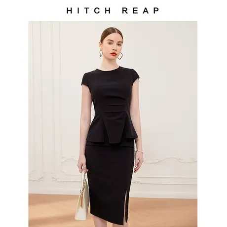 希区瑞普高端职业套装女夏季新款空姐工作服正装气质小香风套装裙商品大图