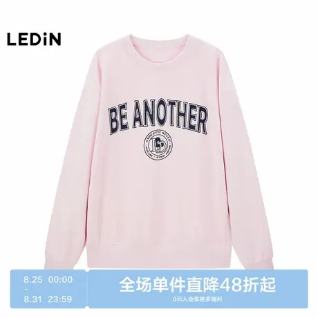大字宽松圆领卫衣商品大图