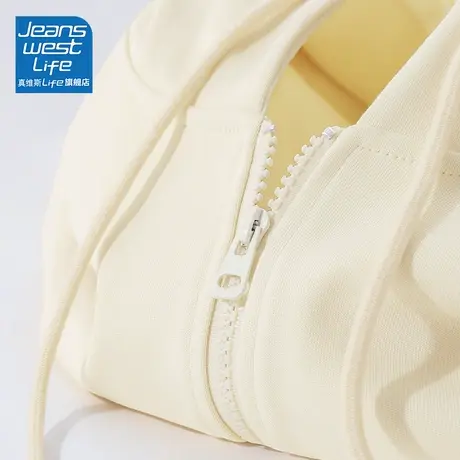 真维斯LIFE卫衣女2023新款爆款韩系慵懒ins高级感超好看早春外套C图片