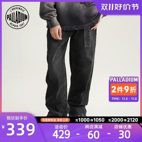 PALLADIUM帕拉丁海绵宝宝联名款男女款潮流休闲宽松牛仔裤197054图片
