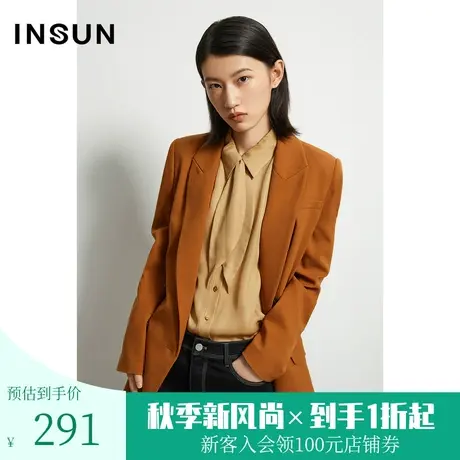 恩裳秋季都市摩登立体有型小西服气质大方女士外套西装图片