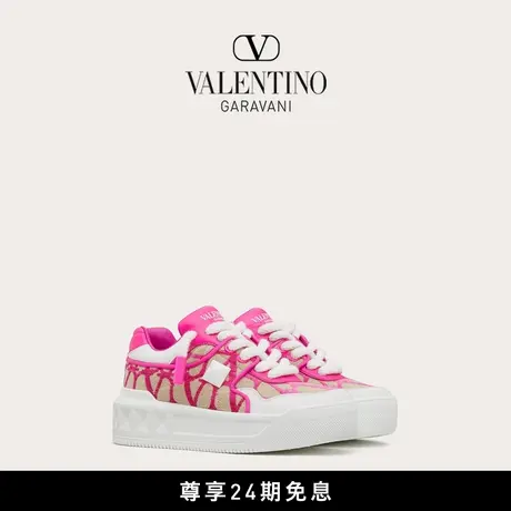 【24期免息】华伦天奴VALENTINO女士 ONE STUD XL V标志运动鞋商品大图