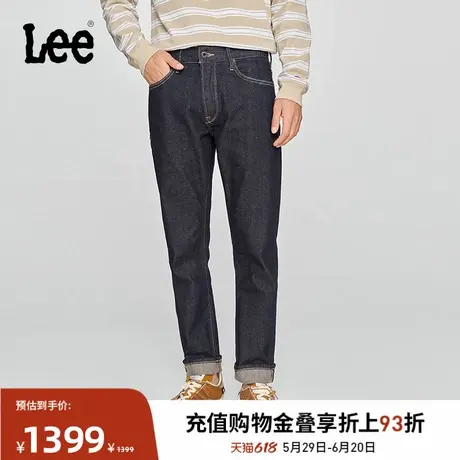Lee商场同款25春夏新品726标准中腰直筒101+清水洗男牛仔裤潮流图片