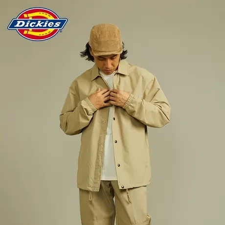 Dickies商场同款 23秋冬新品 纯色简约休闲工装风男女夹克图片