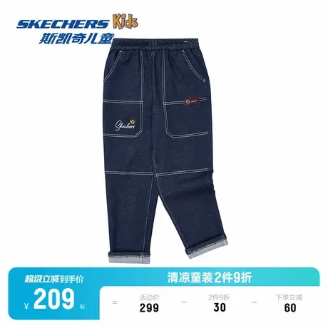 Skechers斯凯奇童装新年款男女童运动冬季新款儿童长裤中大童裤子商品大图