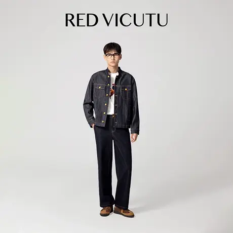 VICUTU威可多男夹克莱赛尔宽松休闲舒适外套潮流时尚外套百搭夹克商品大图